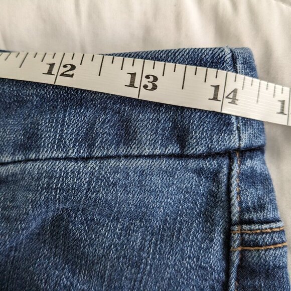 Chicos Jeans Women's 00 XS (2) Blue SO SLIMMING Girlfriend Ankle Stretch Denim - Picture 13 of 15
